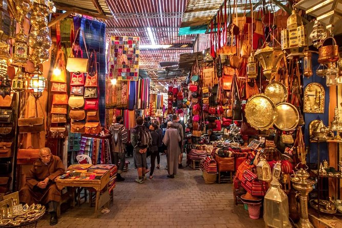 Traditional architecture and markets in Marrakech